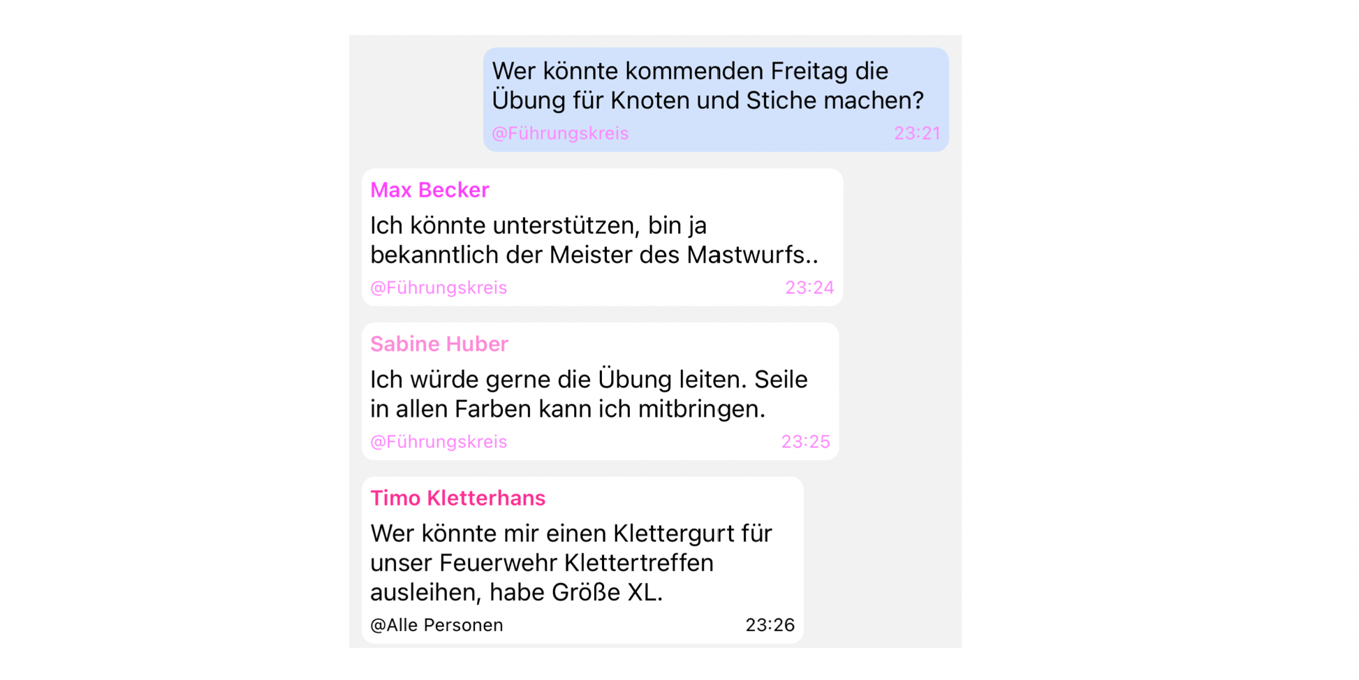 FF-Agent 1.15.0 iOS Update Chat Erweiterungen