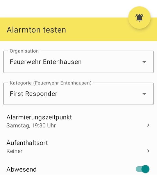 FF-Agent App: Tonprofile & Benachrichtigungskategorien