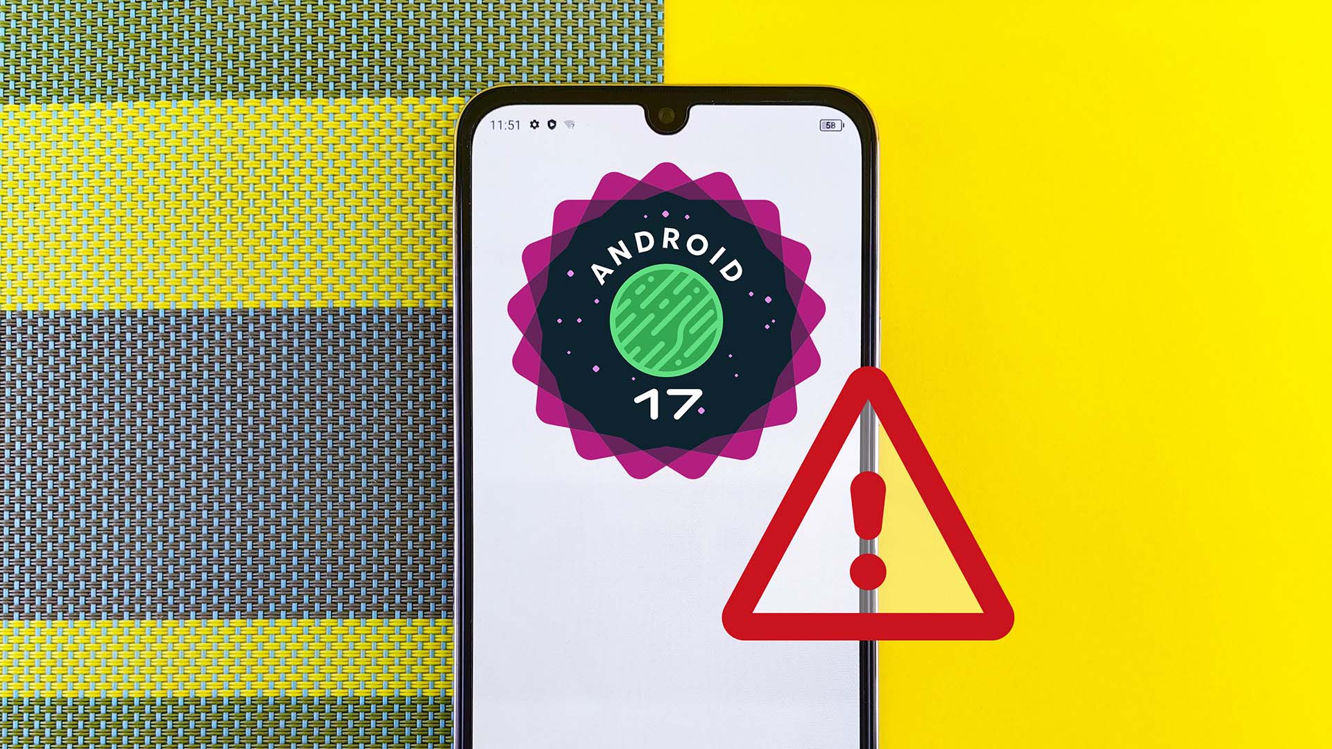 Android 17: Alarmlautstärke am Gerät prüfen