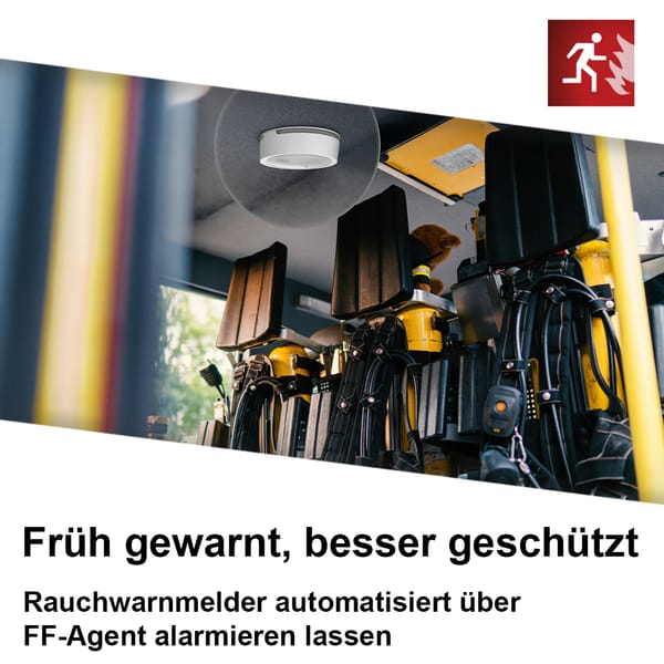 Gerätehaus Überwachung mittels WLAN-Rauchmelder