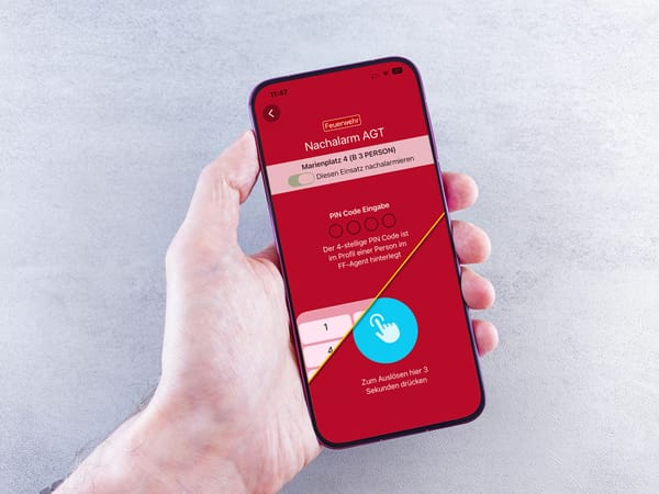 App-Auslösung vorkonfigurierter Alarme